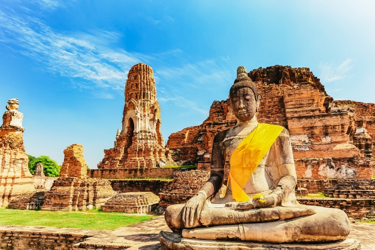 Ab Bangkok: Ayutthaya-Tempel – Gruppentour & MittagessenTreffpunkt in der Stadt
