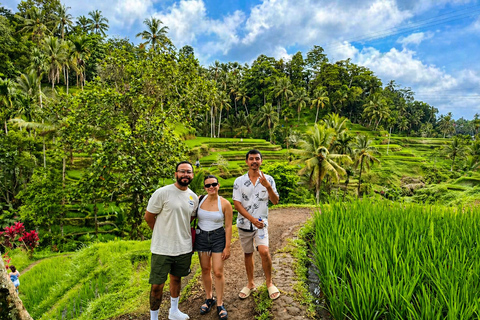 Ubud: Private Half-Day Tour Rice Terrace, Temple & Waterfall Private Ubud Half-Day Tour (Without Entrance Ticket)