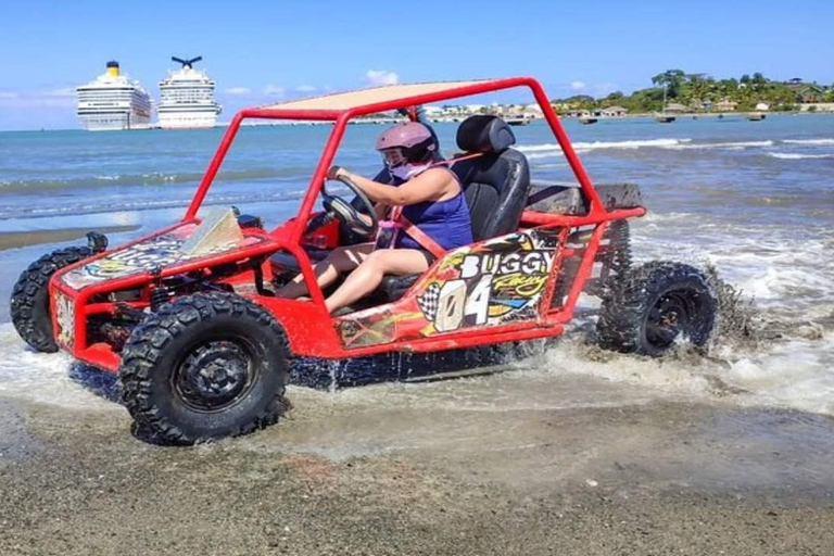 Private: Macao Dune Buggy Adventure with Cenote Swim