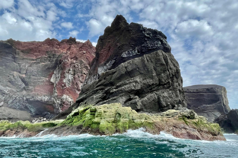 Île de Faial : Tour en bateau unique au volcan Capelinhos