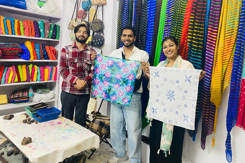 Luxury Tie-Dye & Block Print Workshop in Udaipur