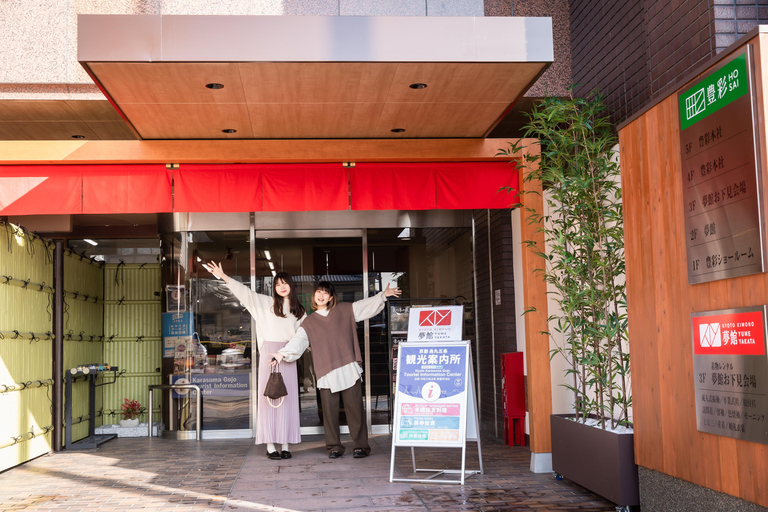 Kioto: Casa Machiya Ceremonia del Té y Alquiler de Kimonos