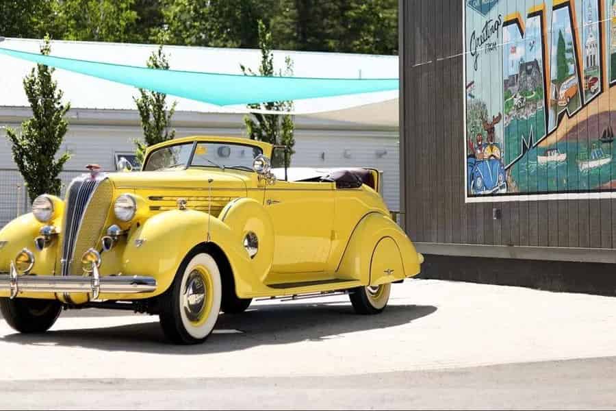 Arundel, Maine: Eintrittskarte fürs Oldtimer-Museum. Foto: GetYourGuide