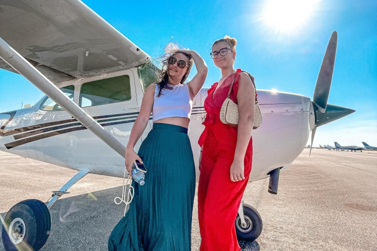 Miami: Coastal Private Airplane Scenic Flight with drinks Miami: Coastal Private Airplane Scenic Flight