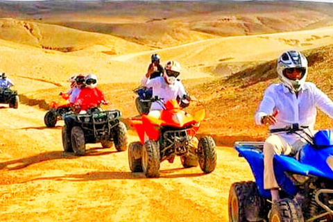 From Marrakech: Quad Bike Tour &amp; Camel Ride to Agafay Desert