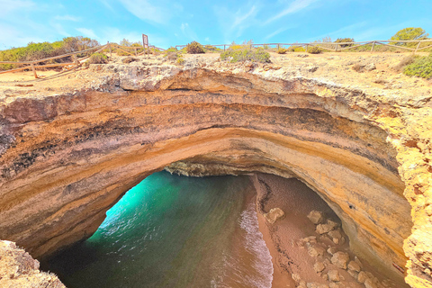 Från Faro: Benagil Cave, Marinha Beach, Algar Seco &amp; MerFrån Faro: Benagil-grottan, Marinha Beach, Algar Seco och mycket mer