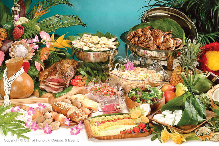 Honolulu: Pacific Star Sunset Buffet and Show Honolulu: Pacific Star Sunset Buffer and Show