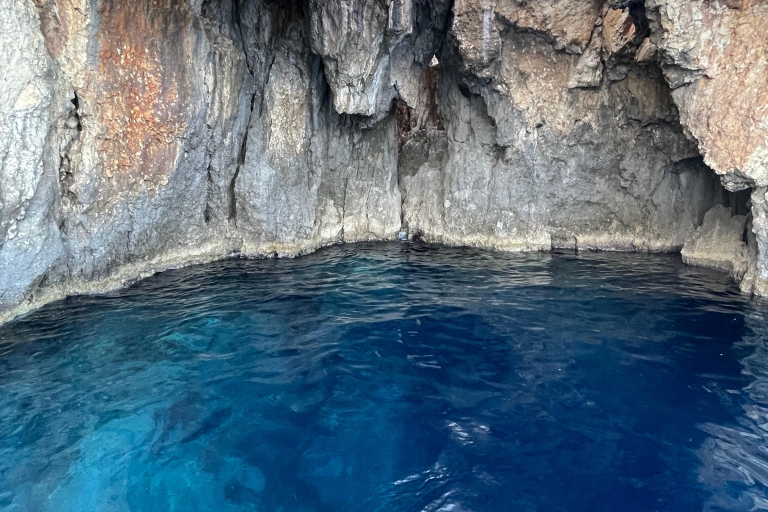 Zakynthos: Privévaart Tour Schildpaddeneiland Grotten Mizithres