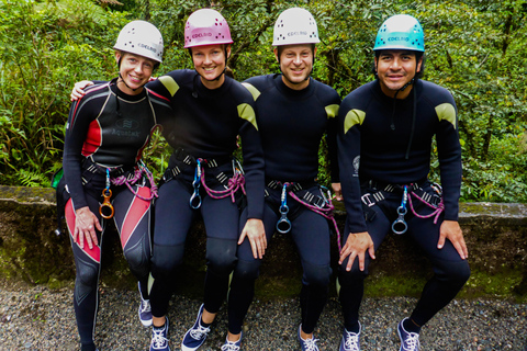 Baños de Agua Santa: Canyoning extremo em Cashaurco