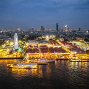Bangkok: Asiatique Sightseeing Tour & Dinner Cruise