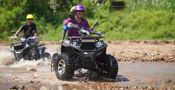 ChiangMai ATV, Raft-Waterfall,Tribe Free Entry Elephant Park