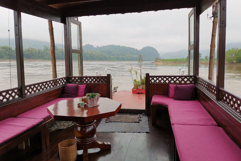 VIP Chiang Mai: 3 Day Trip Slow Boat to Luang Prang [VIP] Chiang Mai: 3 Day Trip a Cruise to Luang Prang