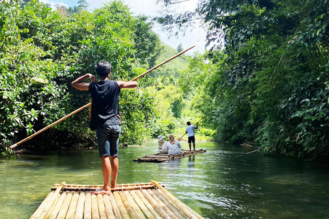 Phuket: rafting in bambù, grotta delle scimmie e opzione ATVRafting su bambù con avventura in ATV