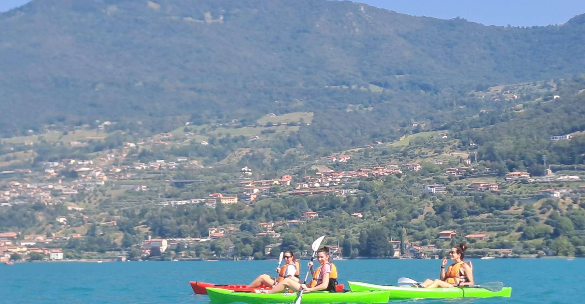Iseo See, Verleih Kajak und Paddelbrett in Pilzone di Iseo - Hizvo