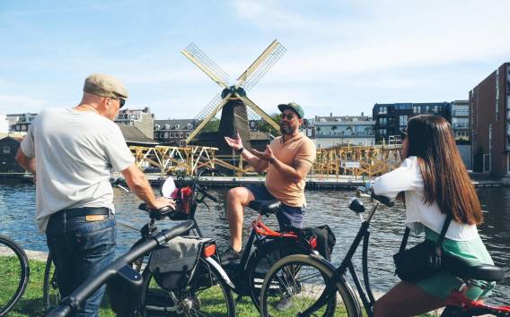 Amsterdam: Mikes Fahrradtour durch die Stadt, die Highlights