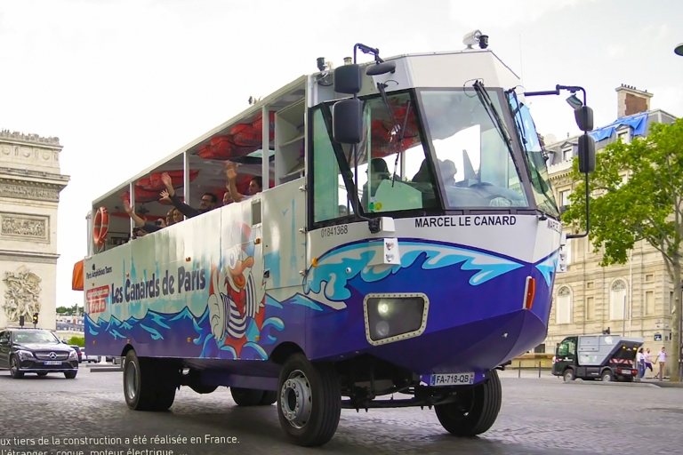 Paris : visite de la ville et des Hauts-de-Seine en bus amphibie