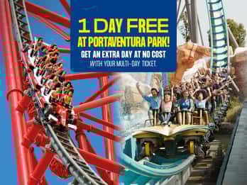Salou: PortAventura and Ferrari Land 1, 2, or 3-Day Ticket