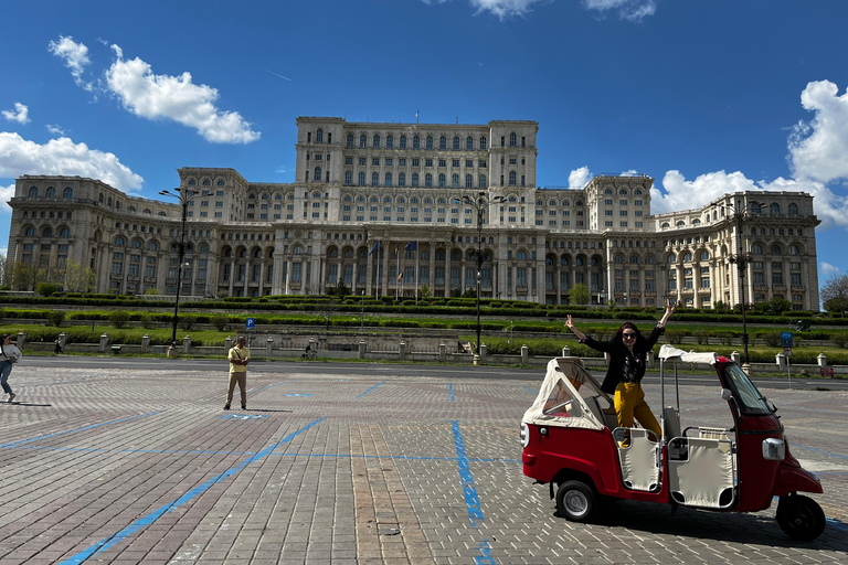 Bucarest : Tour de ville en Tuk Tuk