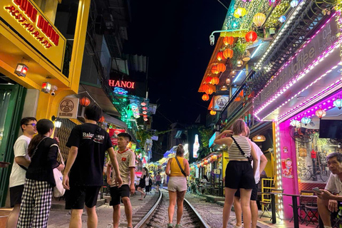 Hanoi: Visita guiada por la fabricación de incienso, sombreros y laca y la calle del TrenTour de medio día por la tarde - Fabricación de incienso y sombreros, Calle del Tren