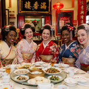 Yokohama: Guided City Tour with Kimono Rental and Hairstyle Yokohama: Guided City Tour with Kimono Rental and Hairstyle