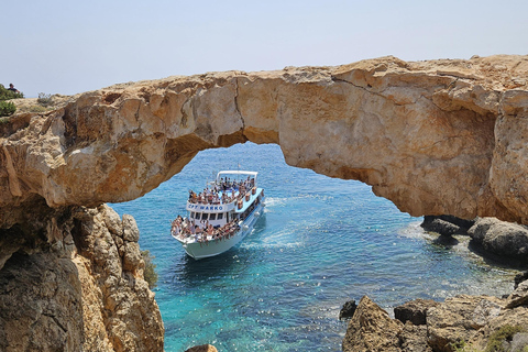 Ayia Napa: Blue Lagoon &amp; Schildpaddencruise met optionele lunch