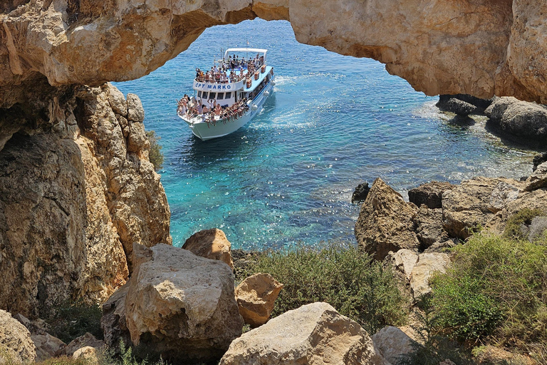 Ayia Napa: Blue Lagoon &amp; Schildpaddencruise met optionele lunch