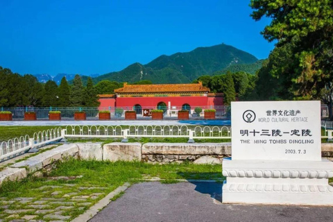 Mutianyu Great Wall & Dingling Tomb Private Day Tour