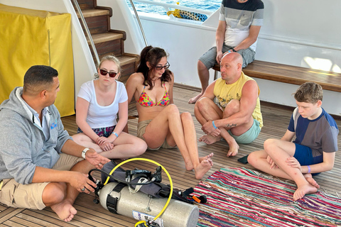 Sharm: Small Group White Island & Ras Mohammed Boat Cruise Small Group White Island & Transfer, without Snorkel Gear