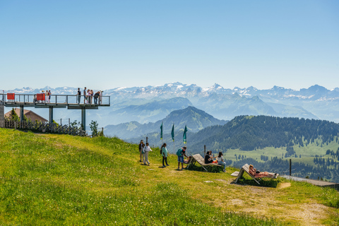 Vitznau: Train Tickets and Rigi Mineral Baths Day Ticket