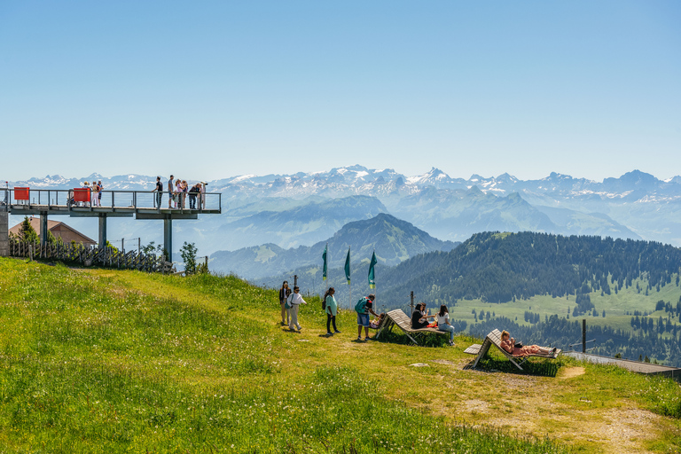 Vitznau: Train Tickets and Rigi Mineral Baths Day Ticket