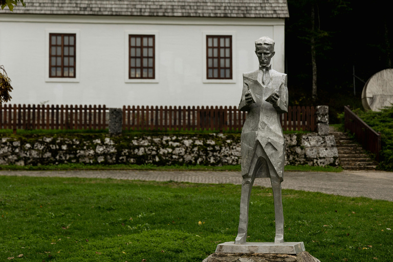 From Plitvice: Tour of Cerovac Caves & Nikola Tesla Museum