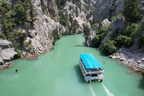 From Alanya: Green Canyon Tour