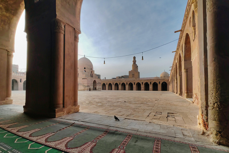 Excursão ao património do Cairo: Palácio Dourado, mesquita mais antiga com almoçoTour particular com ingresso e almoço