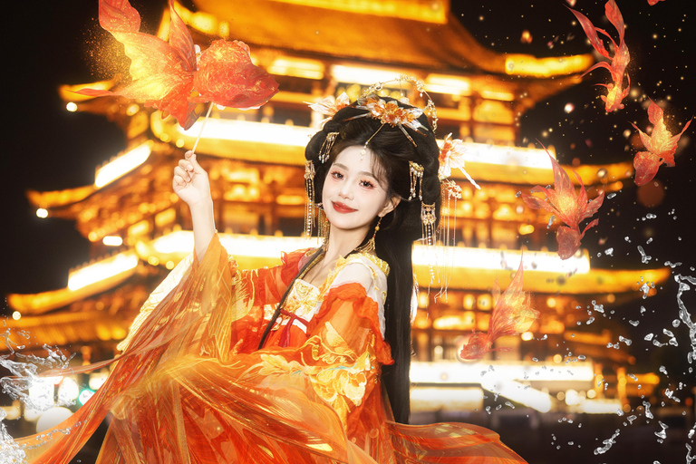 Shanghai: Yuyuan Garden Qipao & Hanfu Photoshoot Experience