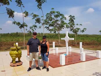 From Vung Tau: Nui Dat, Long Tan, Long Phuoc tunnel