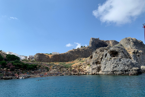 Half day sailing cruise around Lindos