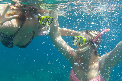 La Canée : tour en bateau avec scooter des mers et plongée en apnée