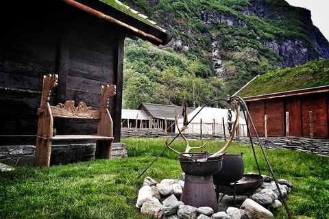 Bergen: Guided tour to Njardarheimr Viking Village Departure from Jekteviken Cruise Port, Bergen