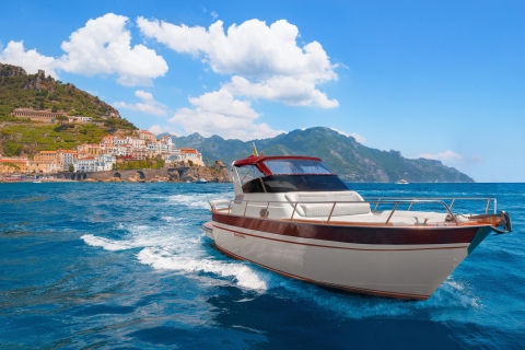 Von Neapel aus: Kleingruppen-Bootsfahrt zur Amalfiküste