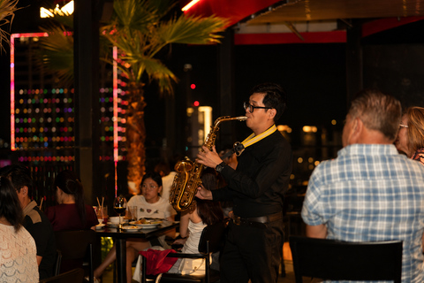 Da Nang: Panoramic Rooftop Dinner & Dragon Bridge Fire Show Dragon’s Flame Romance: Wine & Best View
