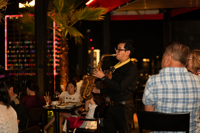 Da Nang: Panoramic Rooftop Dinner & Dragon Bridge Fire Show Dragon’s Flame Romance: Wine & Best View