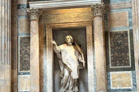 Rome : expérience d&#039;entrée au Panthéon avec hôte et application interactiveRome : Visite guidée du Panthéon avec un accompagnateur et une application interactive