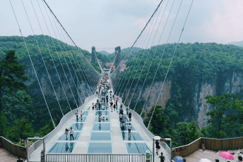 Zhangjiajie: Grand Canyon and Glass Bridge ExperienceB-Line Ticket (Glass Bridge + Grand Canyon)