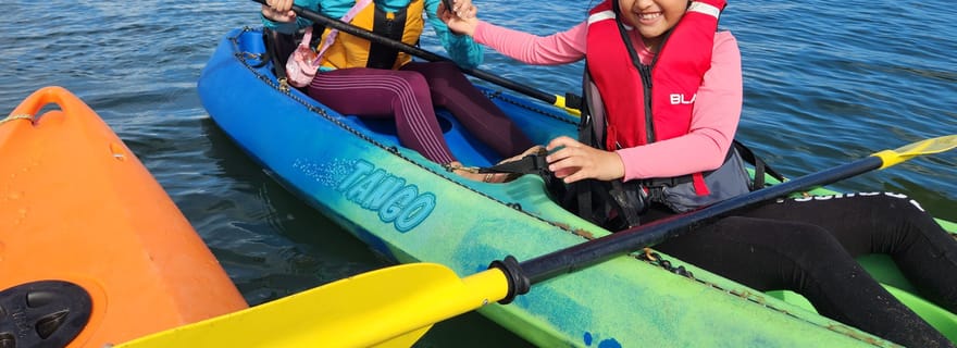 Excursion en kayak à fond de verre