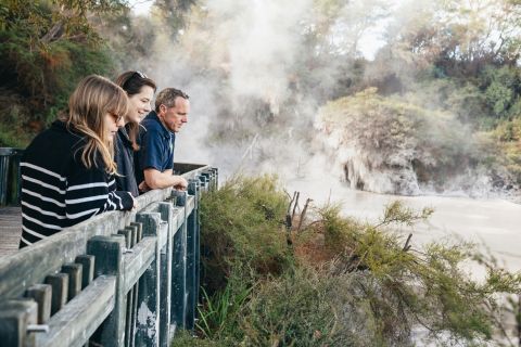 Rotorua: geothermische dagtour 'buiten de gebaande paden'