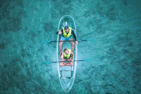 Railay: Illuminated Clear Kayak Night Tour Bioluminescence