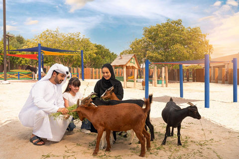 Dubai: Dubai Safari Park Entry Pass Safari Park Pass with Train and Explorer Safari Tour
