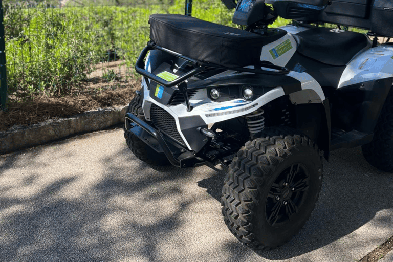 NICE MED ELEKTRISK QUAD:Panoramatur från Nice med mellanmål