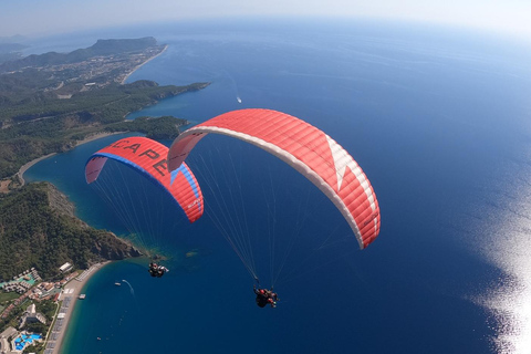 Kemer: Paragliding with Hotel Transfer & Cable Car