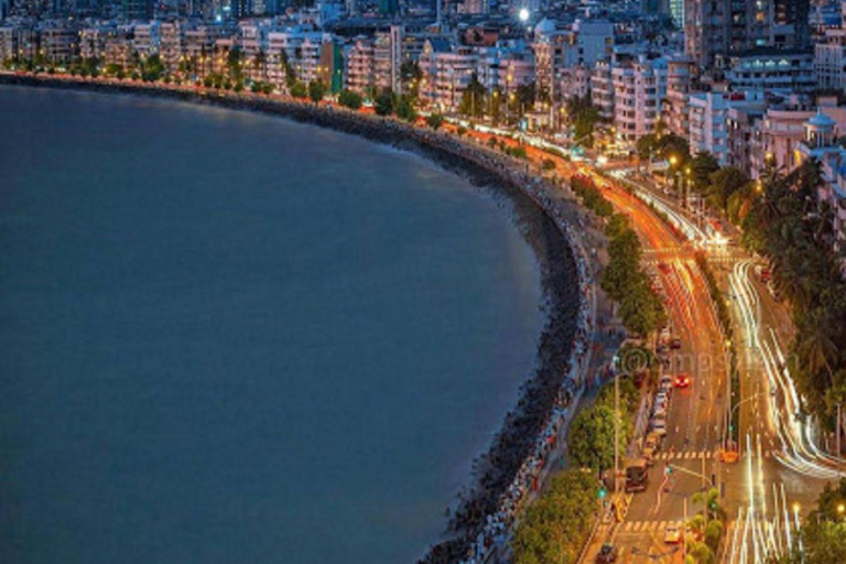 Tour guiado na cidade de Mumbai à noite